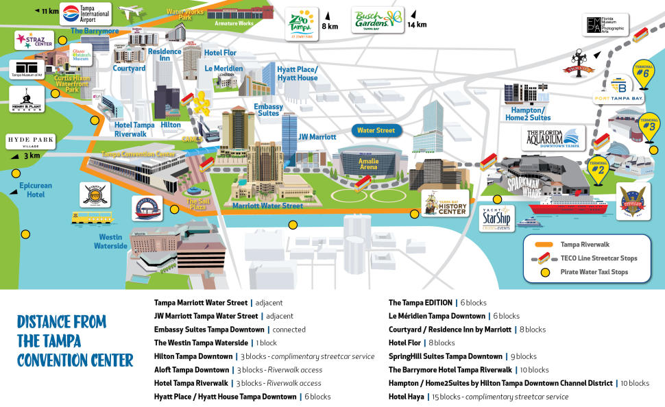 Convention Center Map