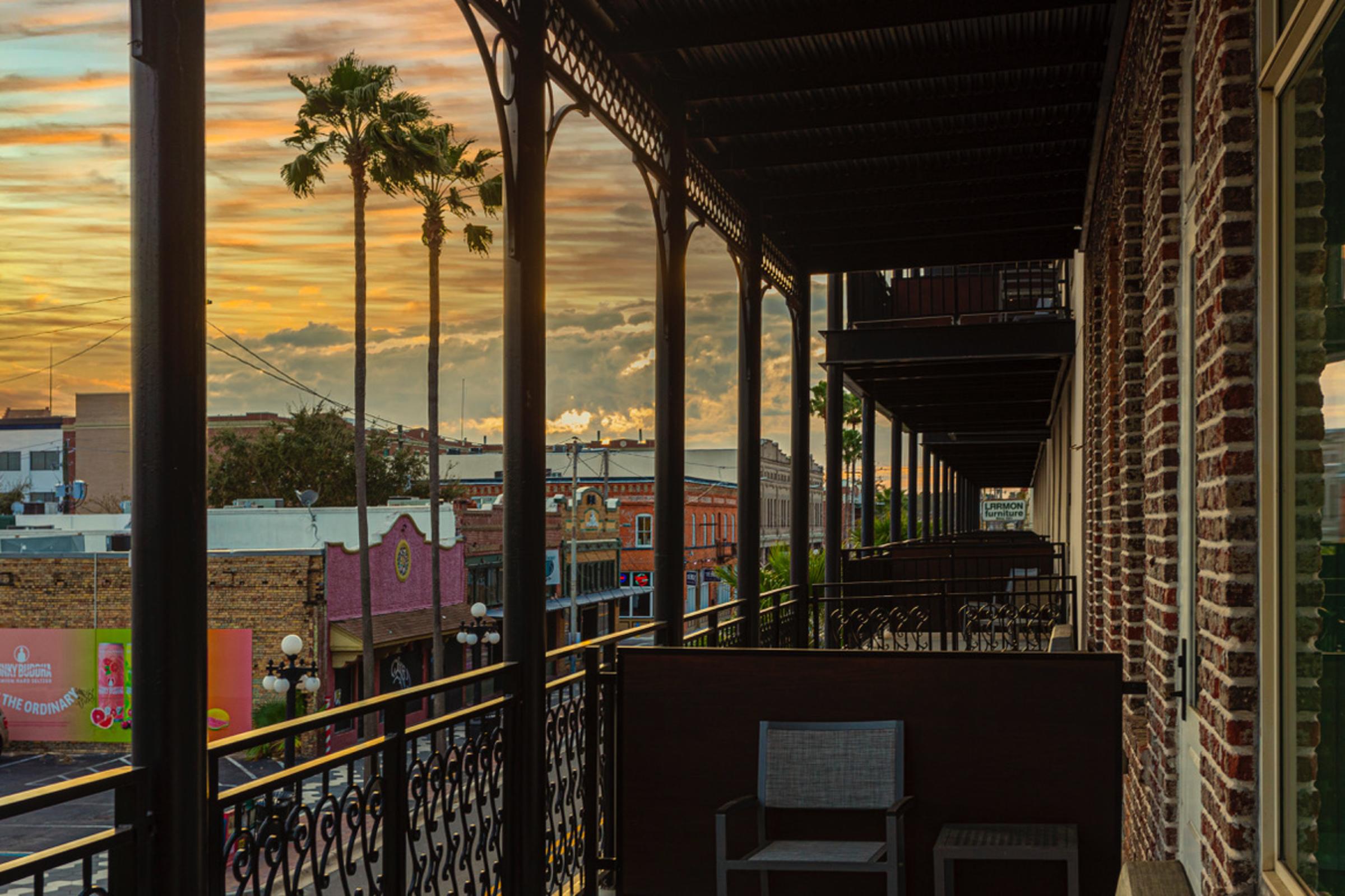 Balconies Sunset