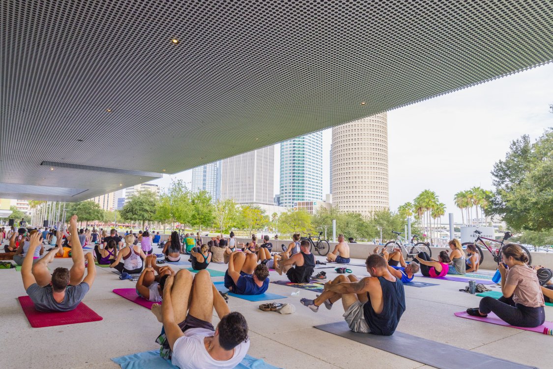 Curtis Hixon yoga classes