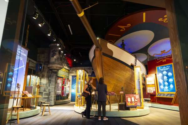 Tampa Bay History Center pirate ship