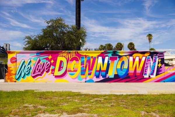 Downtown Tampa Murals