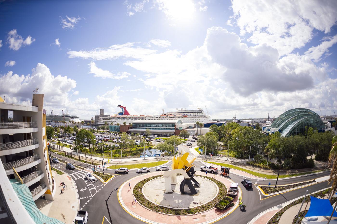 Cruise Ships at Port Tampa Bay