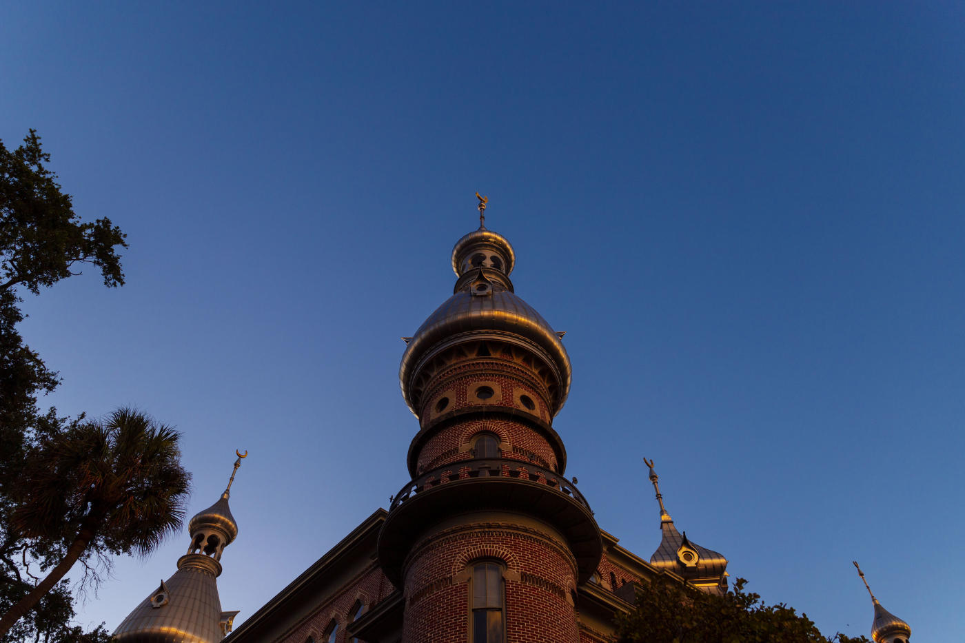 Pictured Above: Minarets on top of the Henry B. Plant Museum