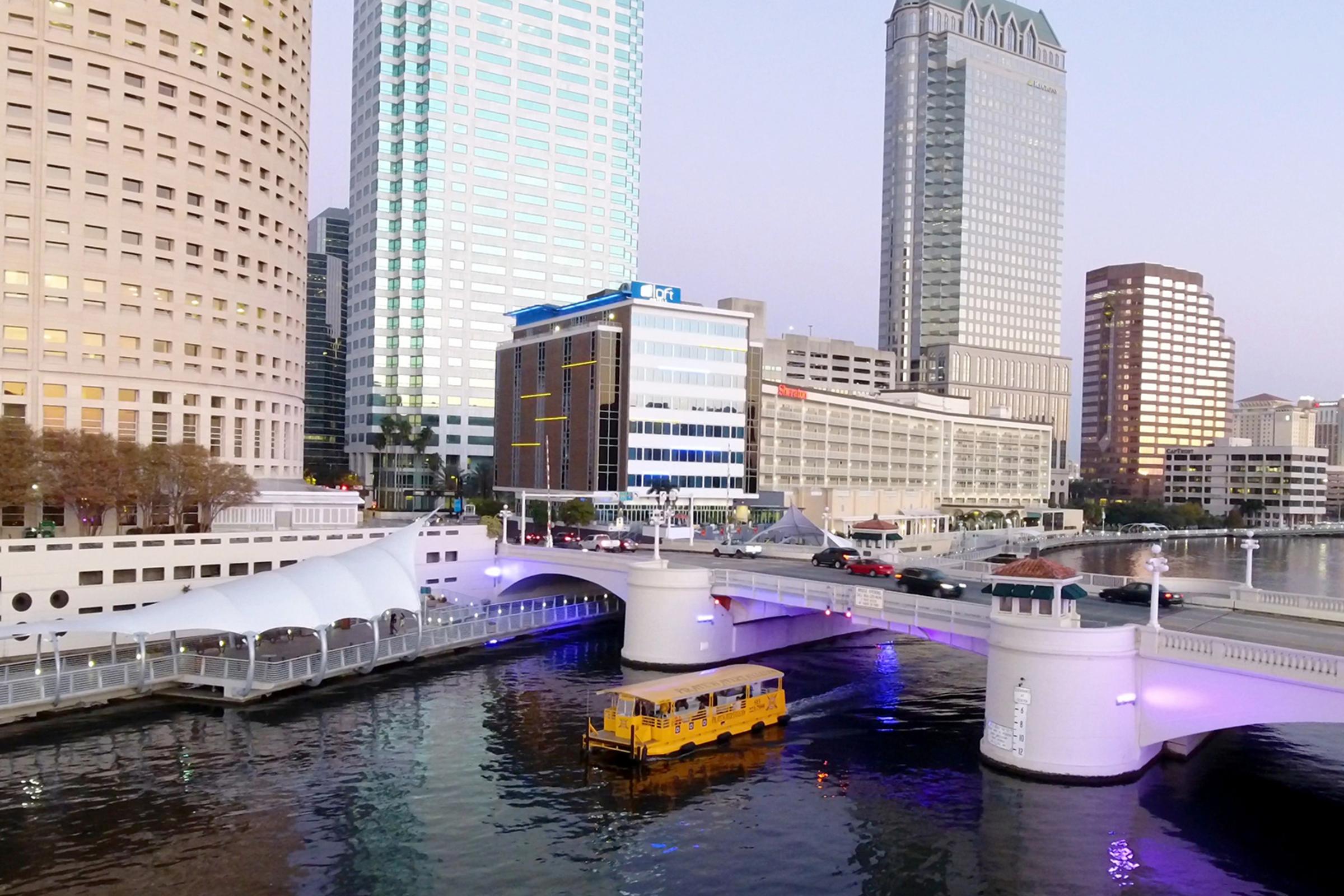 Pirate Water Taxi in Downtown Tampa