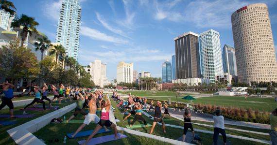 Yoga in the Park